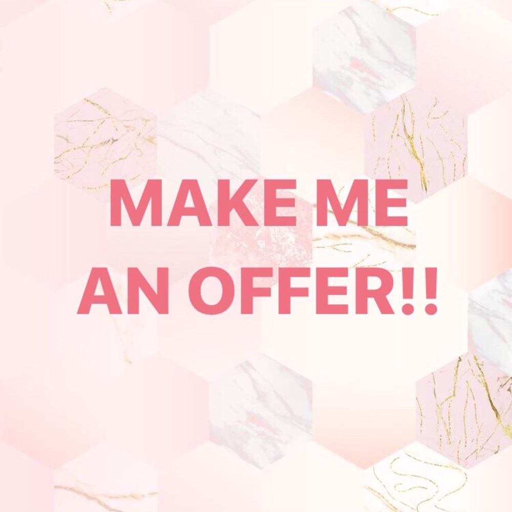 All reasonable offers accepted!